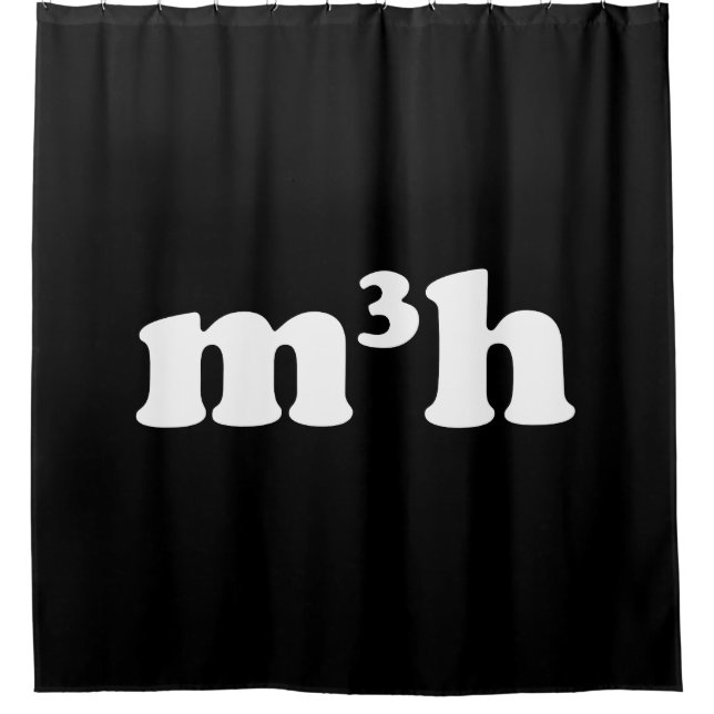 m3h shower curtain (Front)