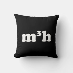 m3h throw pillow