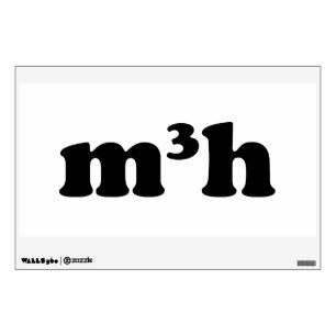 m3h wall decal