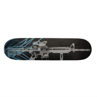 M4 lights skateboard deck