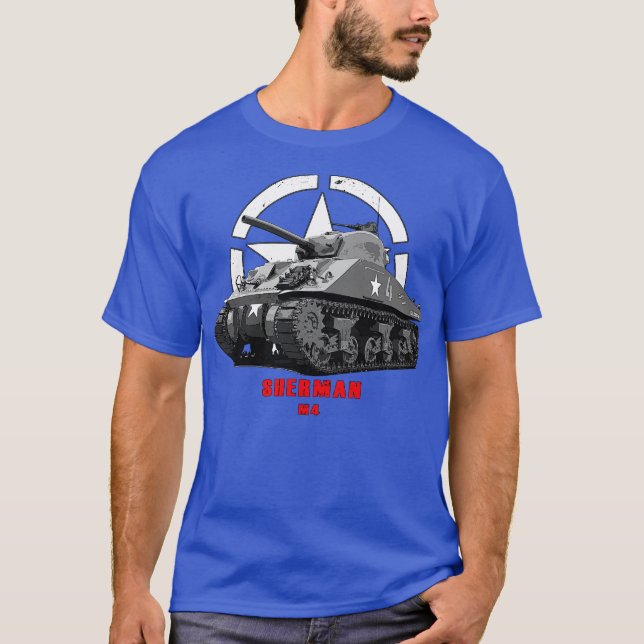 M4 Sherman Military tank WW2 (Front)