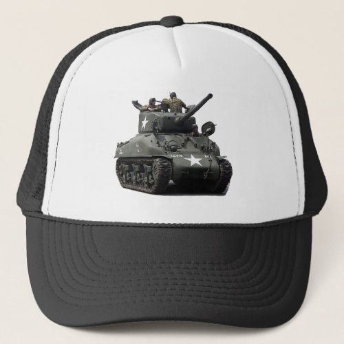 M4 Sherman Tank Trucker Hat