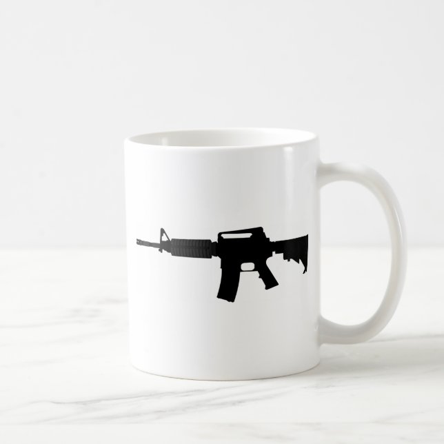 M4 Silhouette Coffee Mug (Right)