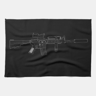 M4 SOPMOD Black Kitchen Towel