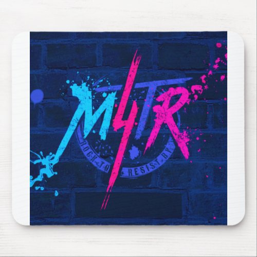 M4TR Rock To Resist By Mouse Pad