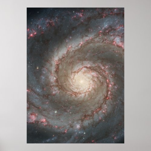 M51 Colossal Poster _ Whirlpool Spiral Galaxy