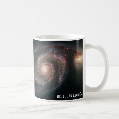 M51 Whirlpool Galaxy Coffee Mug