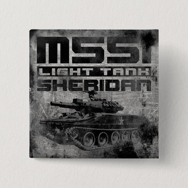 M551 Sheridan Button (Front)