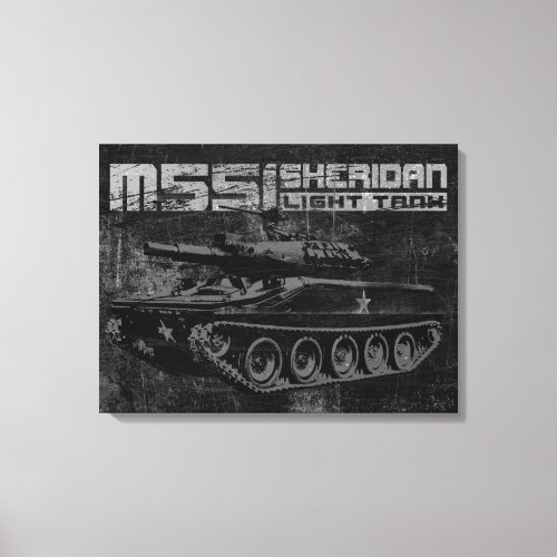 M551 Sheridan Canvas Print