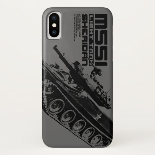 M551 Sheridan iPhone X Case
