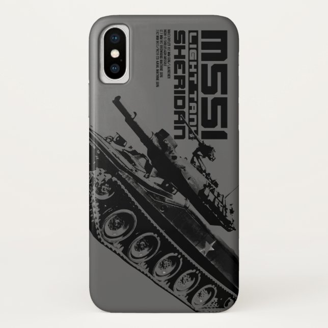 M551 Sheridan Case-Mate iPhone Case (Back)