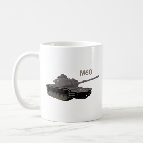 M60 American Battle Tank Coffee Mug