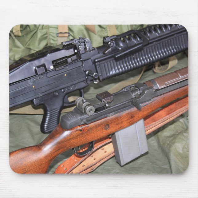 M60 & M14 Side By Side Mousepad (Front)