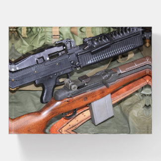 M60 & Rifle Side By Side Paperweight