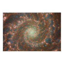 M74 Spiral Galaxy | NGC 628 | Hubble & JWST