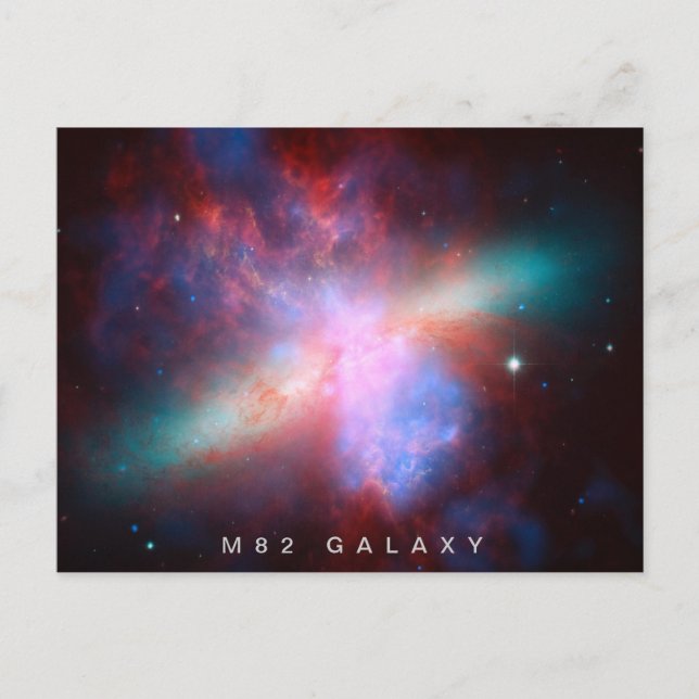 M82 Galaxy Postcard (Front)