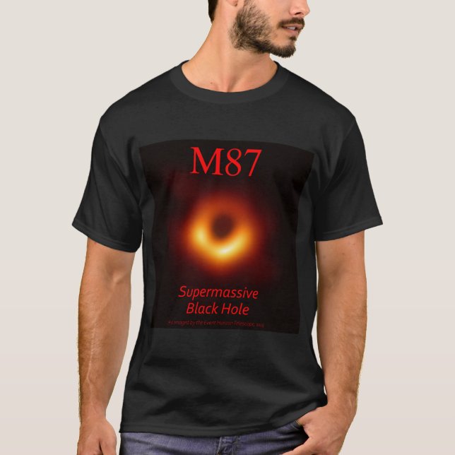 M87 Supermassive Black Hole T-Shirt (Front)