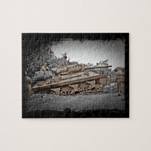 M_10 Tank Destroyer WWII Jigsaw Puzzle