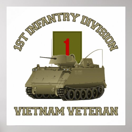 M_113 ACAV Vietnam Poster