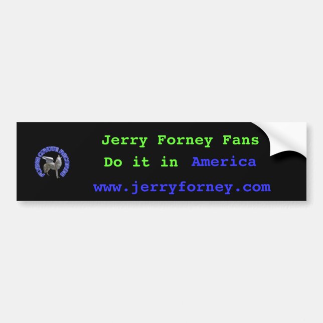 m_15ad35e4ea3b182008e07e3e2a14f3ee, Jerry Forne... Bumper Sticker (Front)