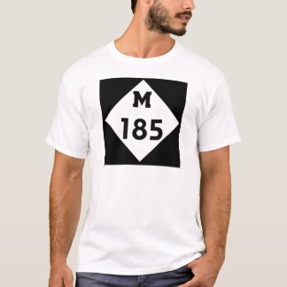 M-185   Mackinac Island Michigan Highway T-Shirt