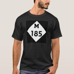 M-185   Mackinac Island Michigan Highway T-Shirt