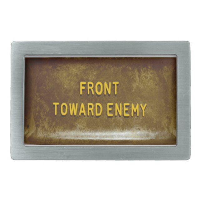 M-18 Claymore Mine Belt Buckle V1 (Front)