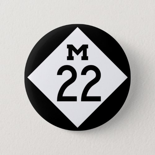 M_22 Michigan highway Button