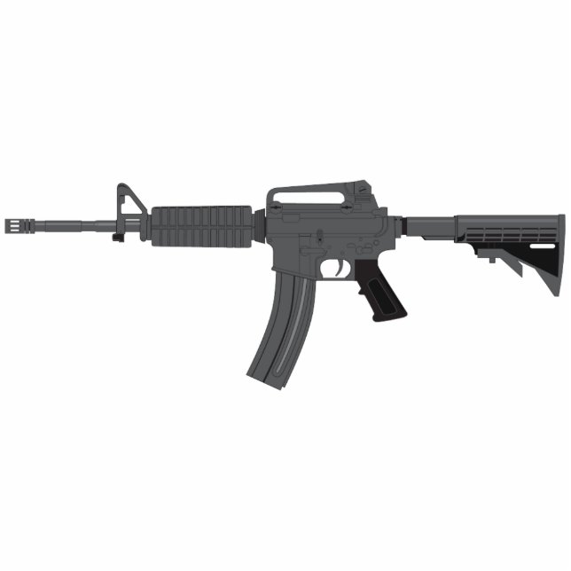 M-4 Rifle Statuette (Front)