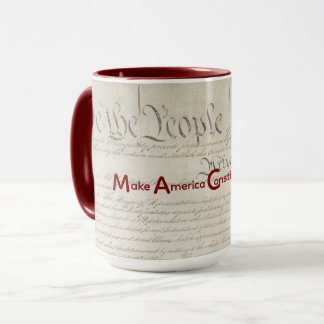 M A C A - Make America Constitutional Again! Mug