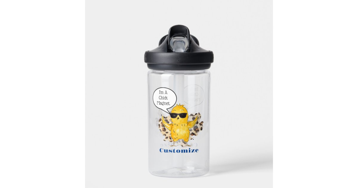 Custom Nurse Water Bottle - 17 oz. - Stainless Steel - Full Color Printing  (Personalized)