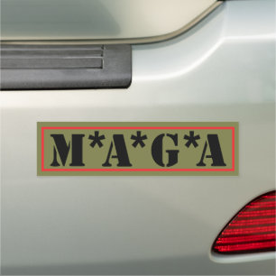 M*A*G*A TRUMP 2024 CAR MAGNET