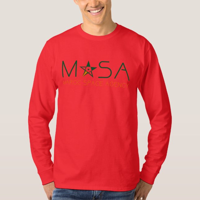 M.A.S.A. T-shirt (long sleeved) by Alien Pimp (Front)