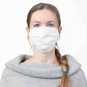 M ADULT CLOTH FACE MASK (Worn)