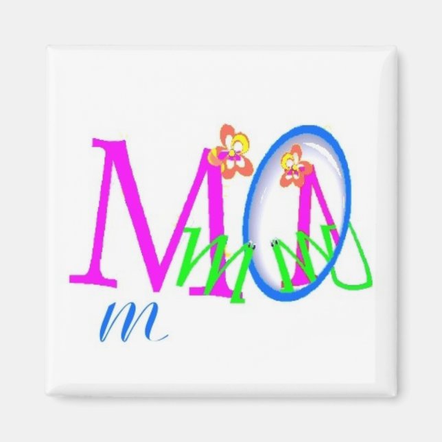 M - Alphabet Magnet (Front)