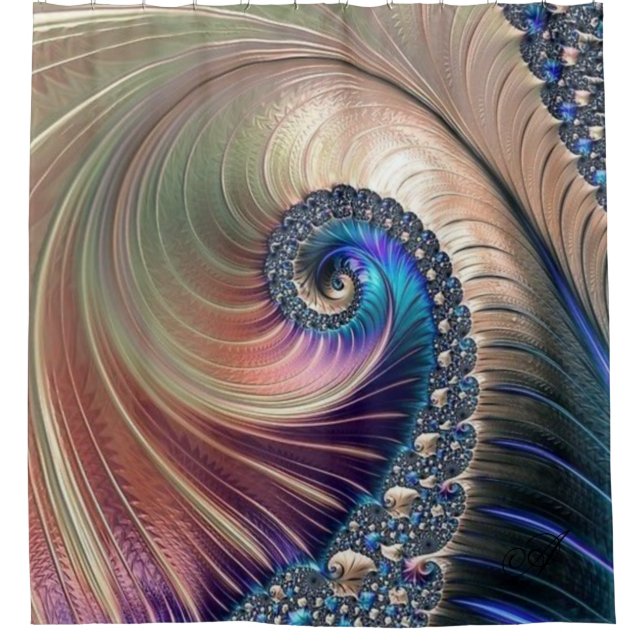 M art shower curtain (Front)
