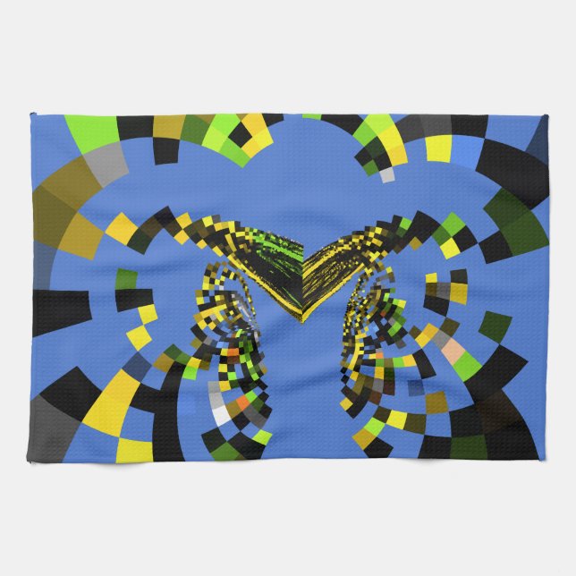 M Blue Towel (Horizontal)