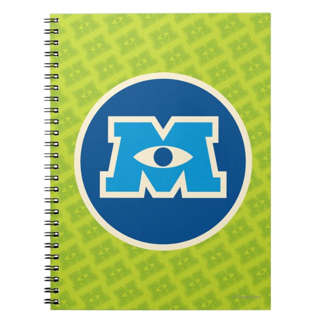 M Circle Logo Notebook (Front)