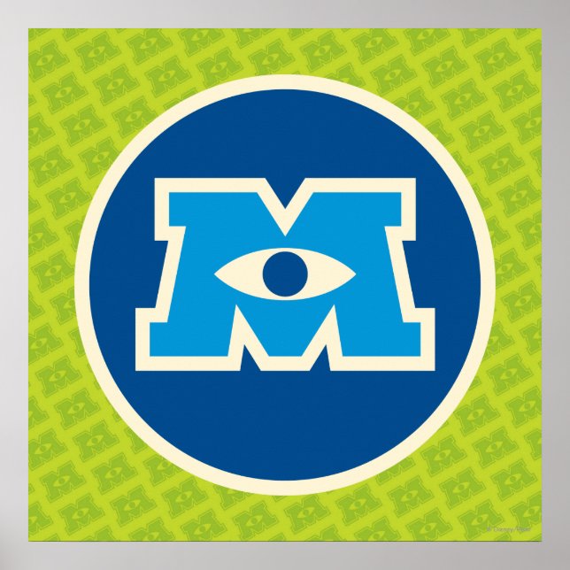 M Circle Logo Poster (Front)