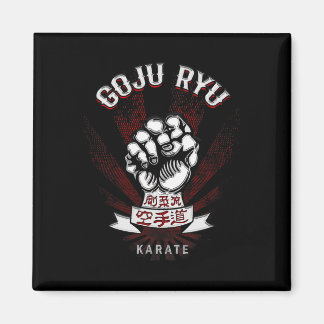 M Dam Goju Ryu Karate - Uni-adults Magnet