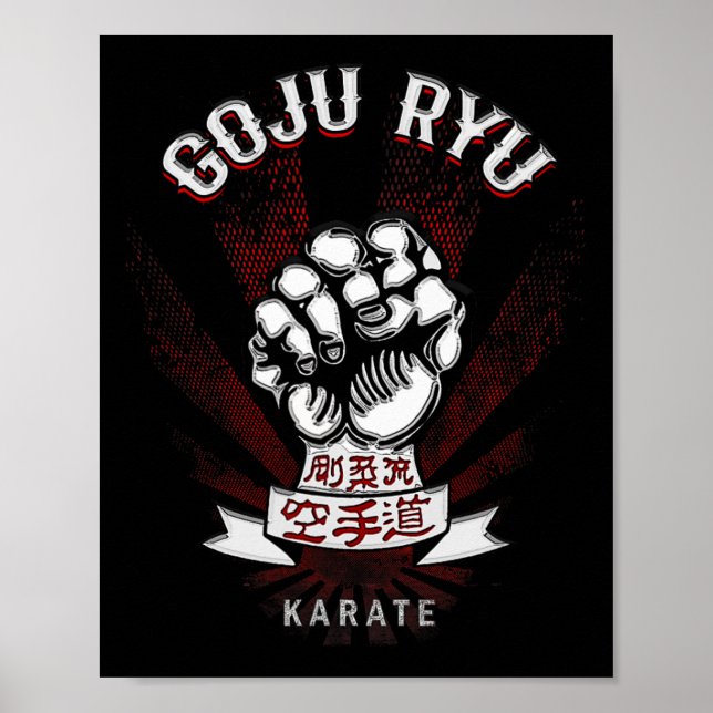 M Dam Goju Ryu Karate - Uni-adults  Poster (Front)
