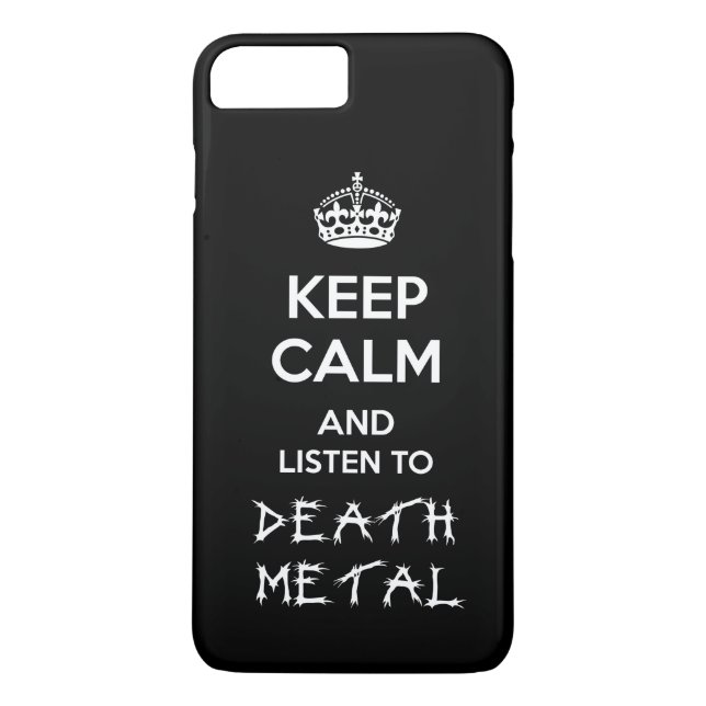 \m/ Death Metal \m/ Case-Mate iPhone Case (Back)