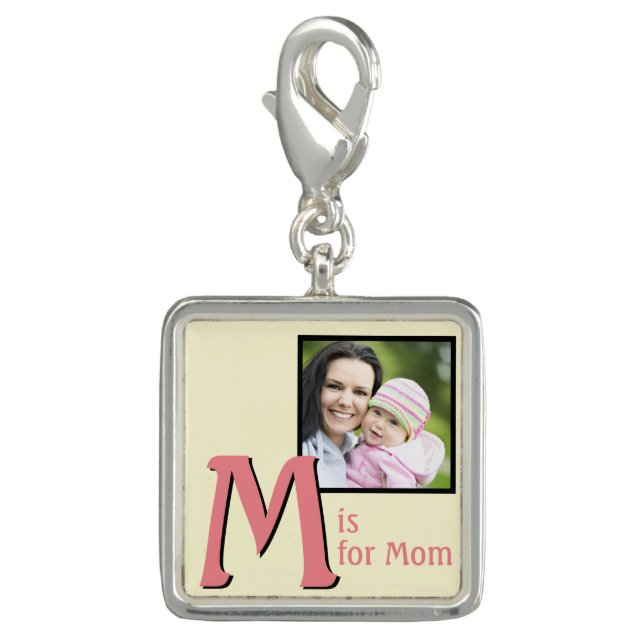 M for Mom Charm (Front)