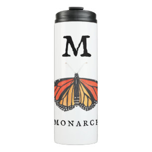 "M" for Monarch Thermal Tumbler