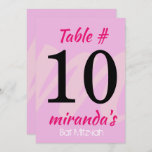 M INITIALS Bat Mitzvah Party Table Place Card<br><div class="desc">WELCOME!!! I can personally help you with your order! Ask me anything! EVERYTHING is customizable! All my designs are ONE-OF-A-KIND original pieces of artwork designed by me! You can only find them here! All background colors, fonts and text can changed to match your desire. I can even do the Hebrew...</div>