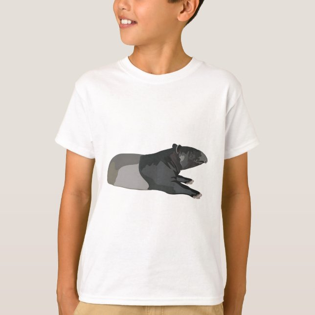 M is for Malayan Tapir  T-Shirt (Front)