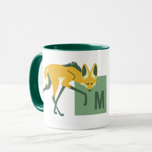 M is for Maned Wolf passionfruit Mug