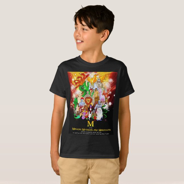 M is for Marvelous T-Shirt (Front Full)