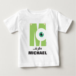 M is for Mike   Add Your Name Baby T-Shirt