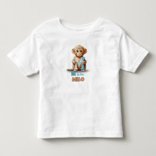M is for Milo - Custom Toddler Shirt